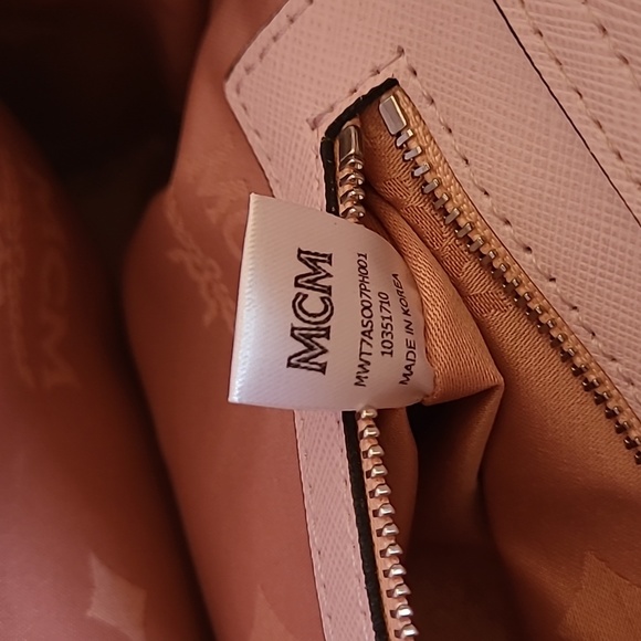 MCM pink satchel bag- - Picture 5 of 5
